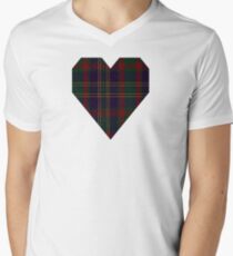 00319 Cork, County (District) Tartan Men's V-Neck T-Shirt