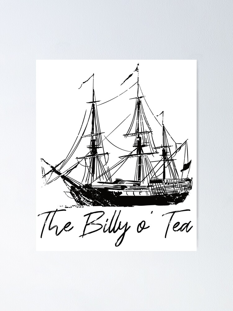 "The Billy o 'Tea whaling ship sea shanty" Poster for Sale by