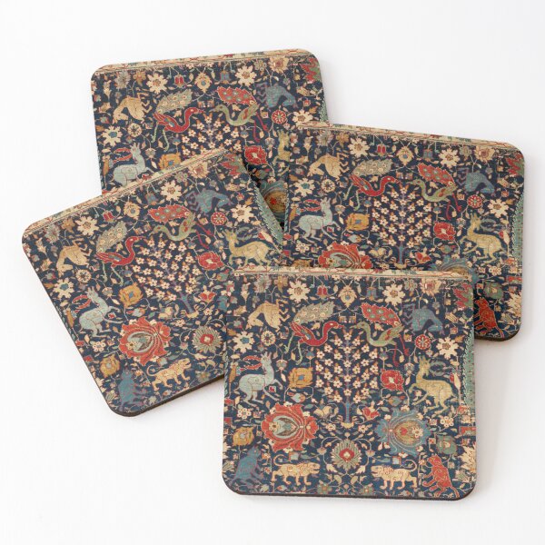 Item preview, Portion of a Carpet, courtesy of the Cleveland Museum of Art designed and sold by LADYGOODMOOD.