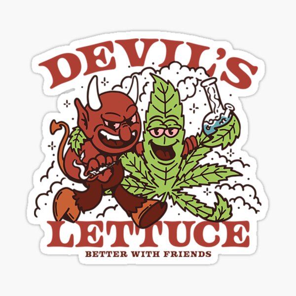 Devil's Lettuce  Sticker