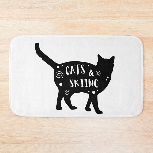 Item preview, Cats & Skiing designed and sold by TheGreenGoat.