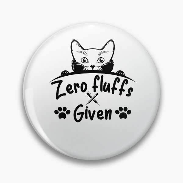 Item preview, Zero Fluffs Given designed and sold by VeganAnimal.