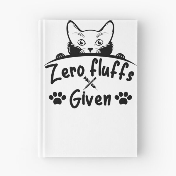 Item preview, Zero Fluffs Given designed and sold by VeganAnimal.