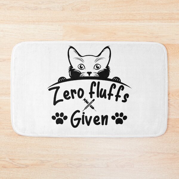 Item preview, Zero Fluffs Given designed and sold by VeganAnimal.