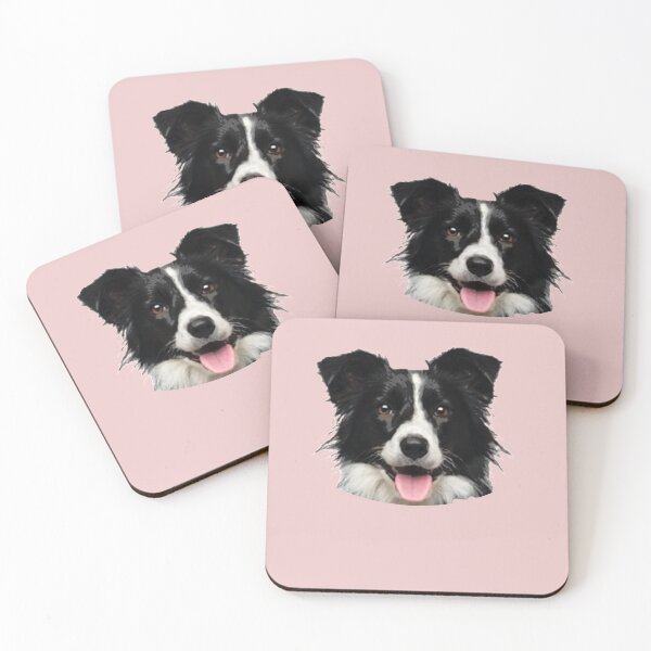 Item preview, funny border collie face portrait cute border collie designed and sold by alaechamlal.