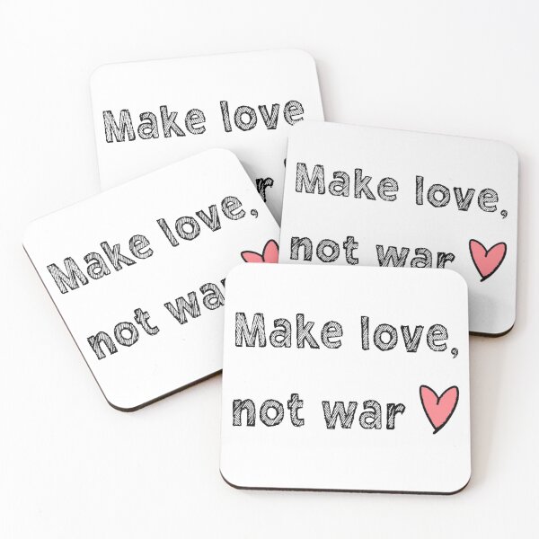 Item preview, Make love, not war designed and sold by LaFla24.