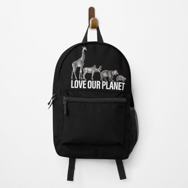 Item preview, Love Our Planet- Save Wild Animals- Vintage Drawing designed and sold by EvaWolf.