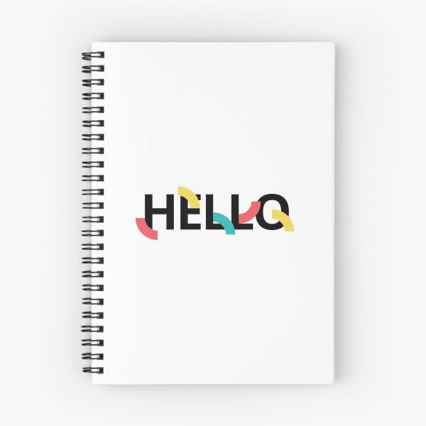 Item preview, Modern, fun, playful, colorful, urban graphic design of Hello  designed and sold by theendup.