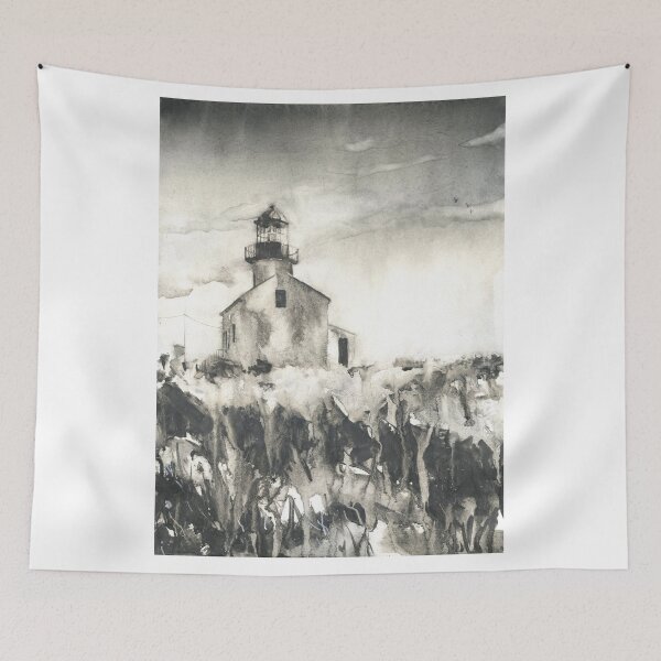 Item preview, Old Point Loma Lighthouse in th Cabrillo National Monument- San Diego, CA.  California lighthouse Point Loma San Diego artwork designed and sold by rfoxphoto.
