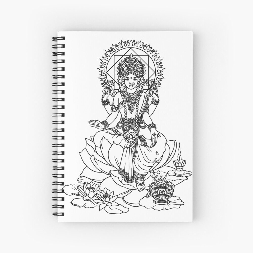 how to draw maa laxmi for laxmi puja special,laxmi thakur drawing,maa laxmi  ki easy line drawing - YouTube