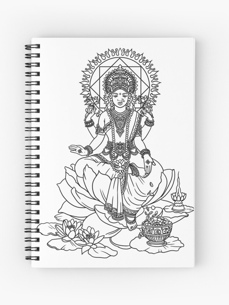 Line-Art Lakshmi | Indian art paintings, Mandala art, Tanjore painting