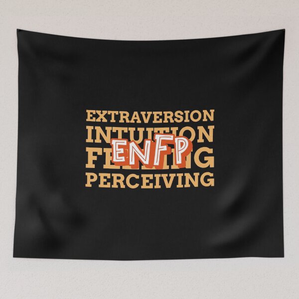 Item preview, ENFP Extraversion Intuition Feeling Perceiving designed and sold by mymerchfactory.