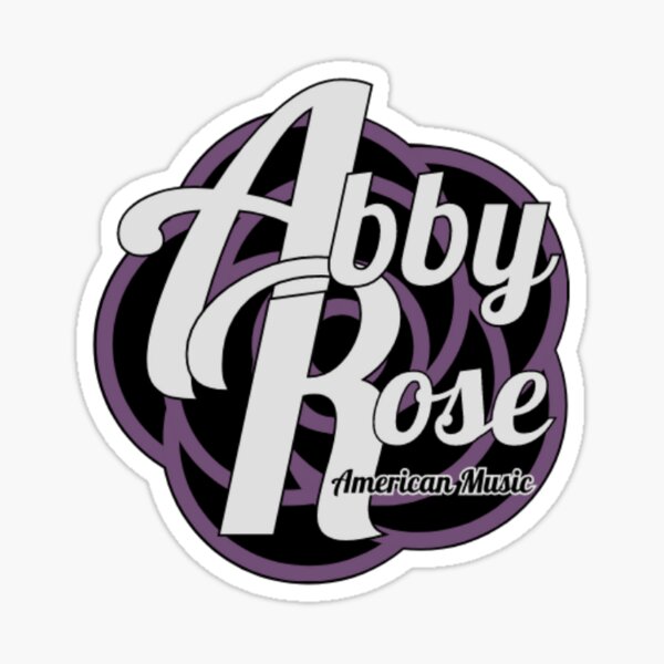 Abby Rose - American Music Logo Large Sticker