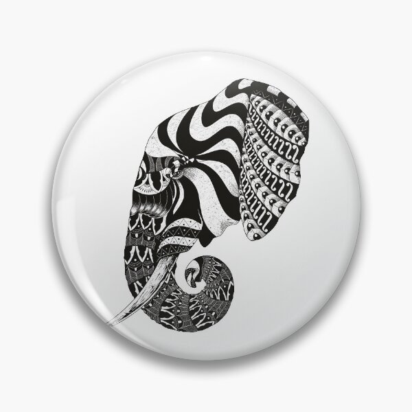 Item preview, Boho Elephant face designed and sold by urbanstore69.