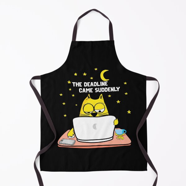 Item preview, Drawn cat. The deadline came suddenly. designed and sold by frail.