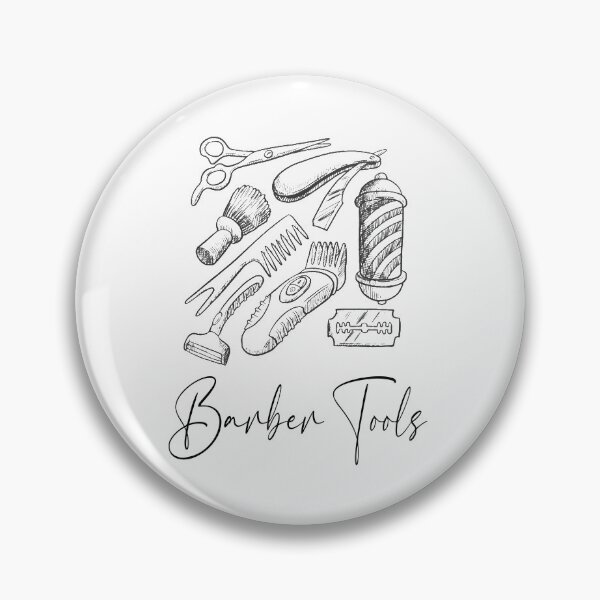 Item preview, Barber Tools designed and sold by NiceShirtY.
