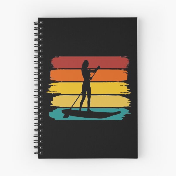 Item preview, Woman Stand Up Paddle Board - SUP - Brush Strokes designed and sold by HeatherPore.