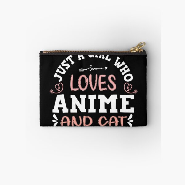 Item preview, Just a Girl Who Loves Anime and Cat, Gift for anime and cat lovers girl designed and sold by KO-Design.