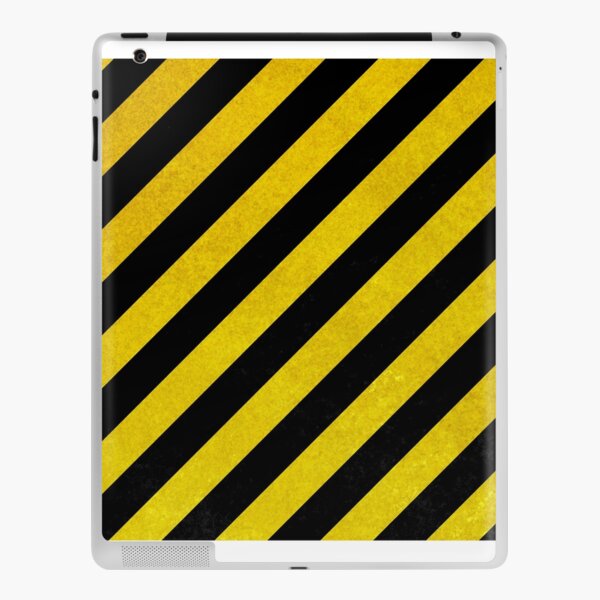 Hazard Stripes iPad Skin