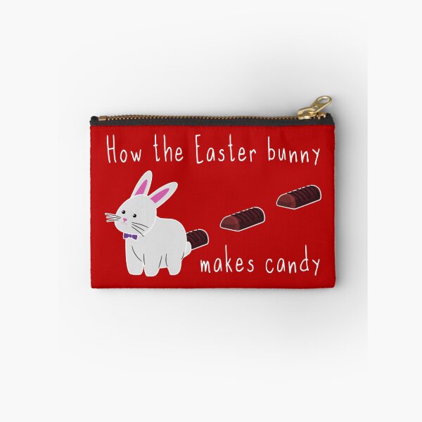 Item preview, How does the Easter Bunny make candy funny designed and sold by Happy Puppy Print On Demand.