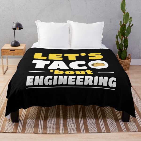 Item preview, Let's Taco About Engineering Funny Engineer Job Title Slogan designed and sold by sillyquestions.