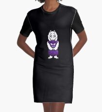 Toriel Space Graphic T-Shirt Dress
