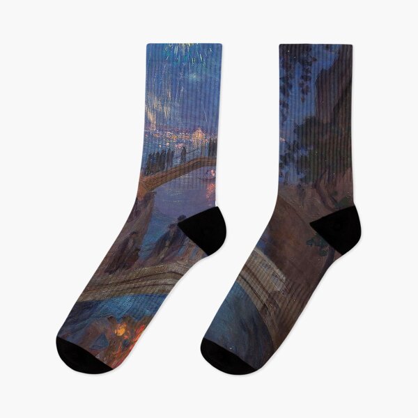 Item preview, The Feast of the Redeemer in Venice by Ferruccio Scattola designed and sold by IndieArtDream.