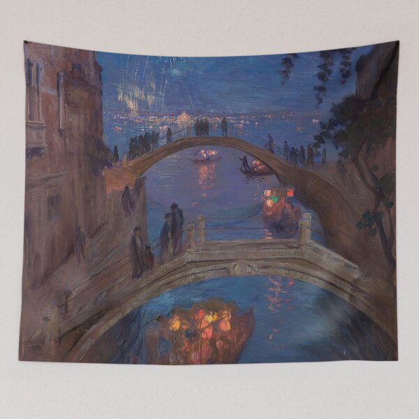 Item preview, The Feast of the Redeemer in Venice by Ferruccio Scattola designed and sold by IndieArtDream.