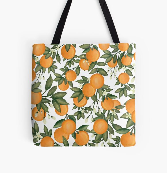 Item preview, Citrus Love - Summer Orange Clementine Greenery  designed and sold by BlueBunnyStudio.