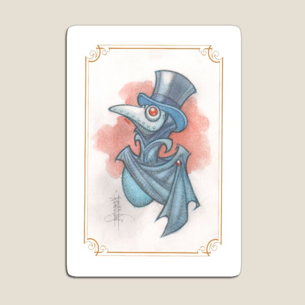 Littlest Plague Doctor Fancy Thadious Magnet