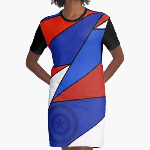 Steve - Abstrakt Graphic T-Shirt Dress