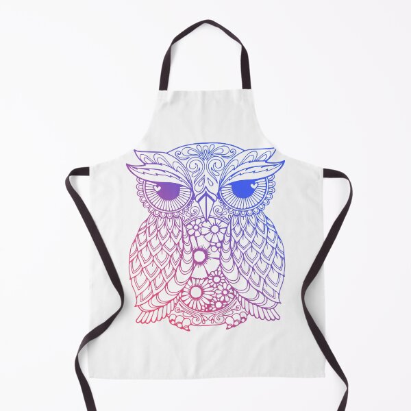Item preview, Owl Art Gradient designed and sold by MeiArtCircle.