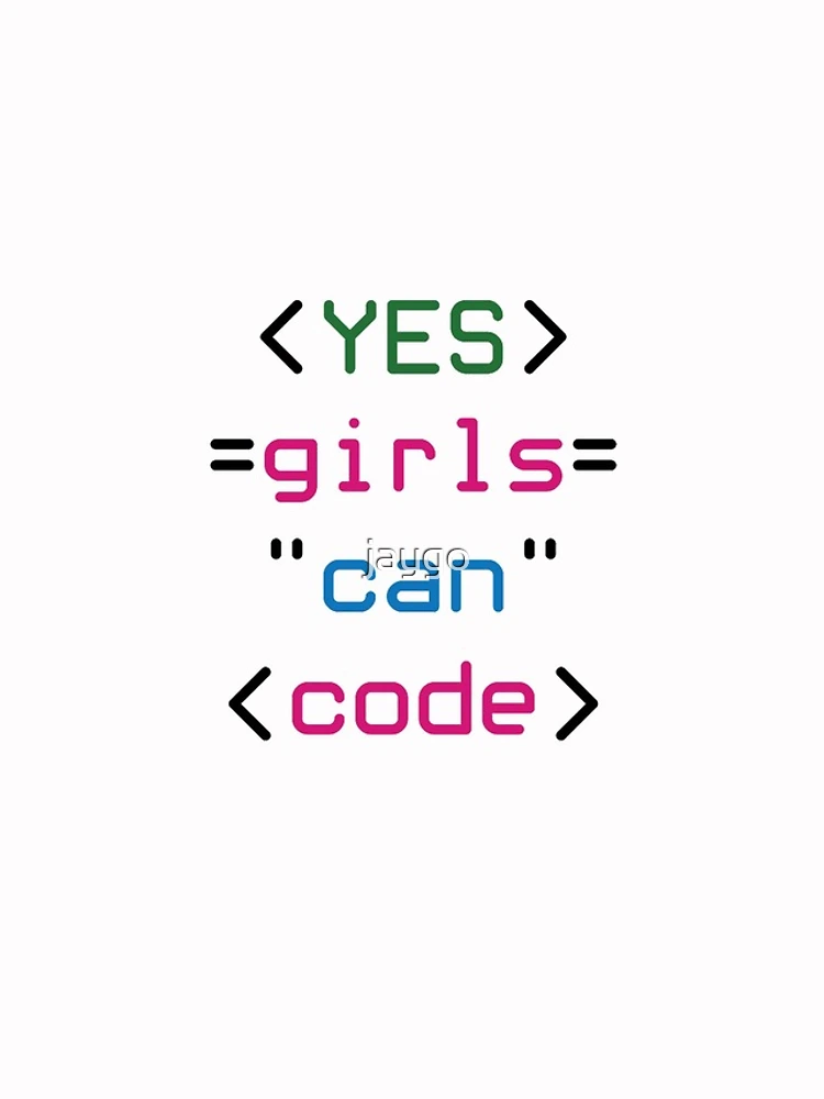 Thumbnail 4 of 4, Samsung Galaxy Phone Case, Yes Girls Can Code Coding Code Programming Programmer designed and sold by jaygo.