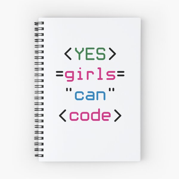 Item preview, Yes Girls Can Code Coding Code Programming Programmer designed and sold by jaygo.