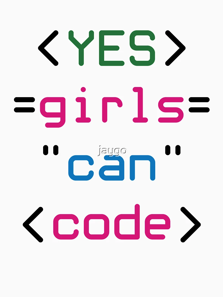 Thumbnail 6 of 6, Pullover Hoodie, Yes Girls Can Code Coding Code Programming Programmer designed and sold by jaygo.