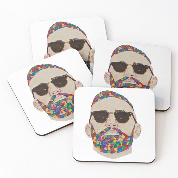 Item preview, Multicolor Beard Guy designed and sold by TasAlex.