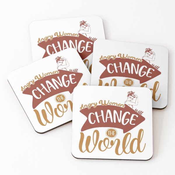 Item preview, Angry Women Will Change The World - Feminism Design designed and sold by Giacob.