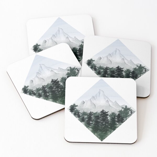 Item preview, Forest and Mountains Landscape designed and sold by Andrew Helliwell.