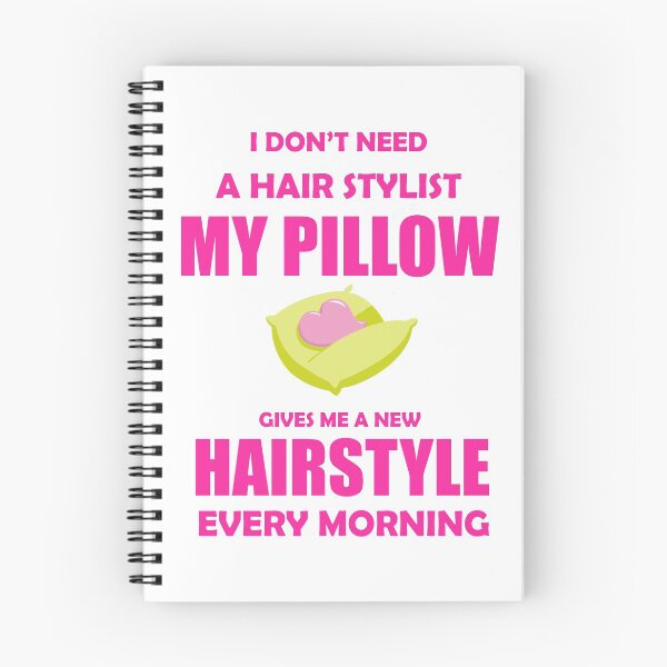 Artikelvorschau, Ich brauche keinen Friseur, mein Kissen gibt mir jeden Morgen eine neue Frisur entworfen und verkauft von Desibeau.