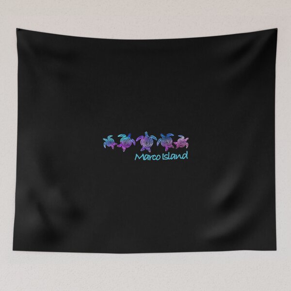Item preview, Marco Island Beach Design Tribal Turtle Gift designed and sold by kandelal.