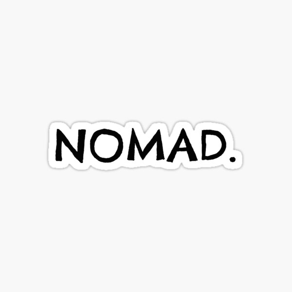 Nomad. Sticker