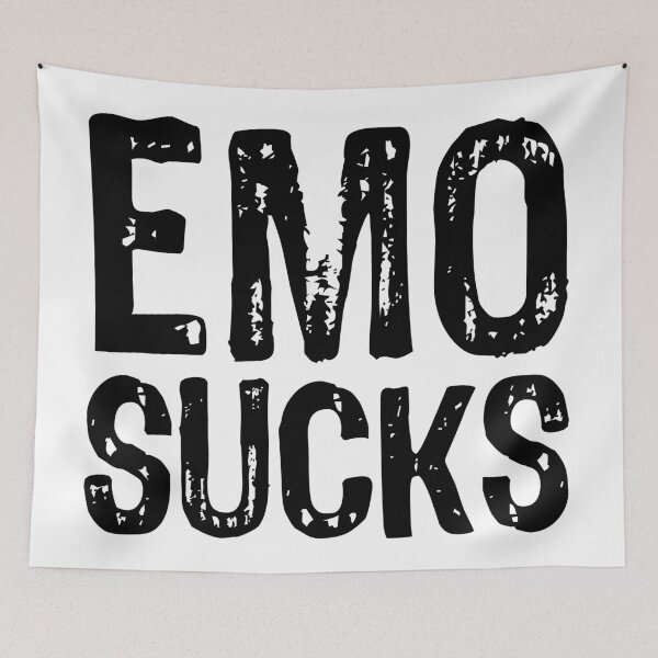 Item preview, Emo Sucks designed and sold by The "I Love Everything" Shop.