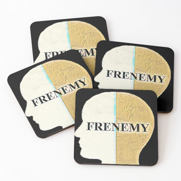Item preview, Frenemies skull two sided thinking designed and sold by Drawartista.