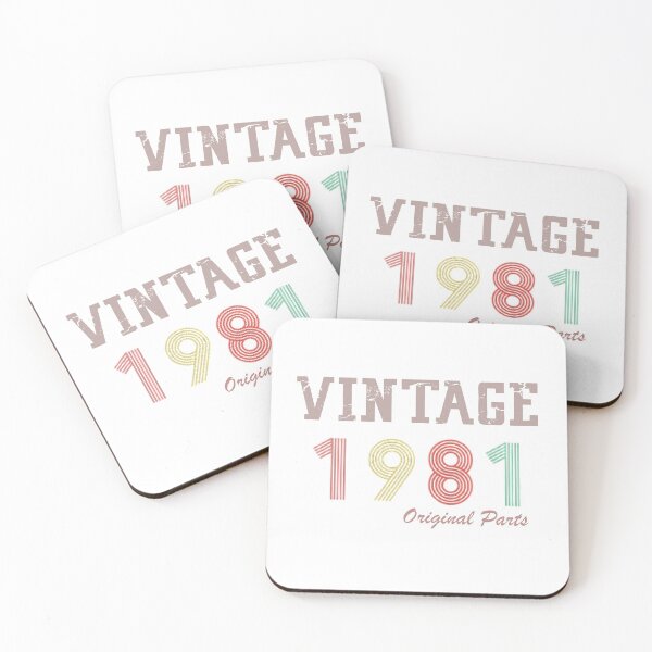 Item preview, 40th Birthday Gift  for Women Funny Vintage 1981 Original Parts  designed and sold by lahcen0102.