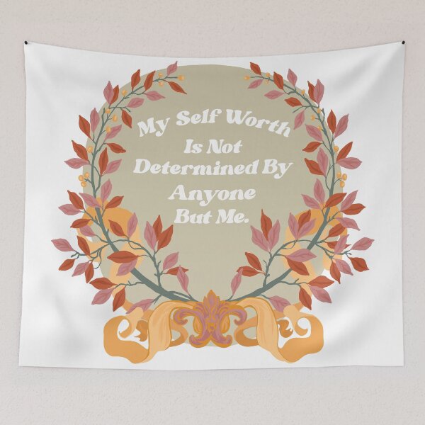 Item preview, My Self Worth Is Not Determined By Anyone But Me designed and sold by fabfeminist.