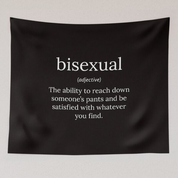 Item preview, Funny Definition: Bisexual designed and sold by T-ShirtGuy.