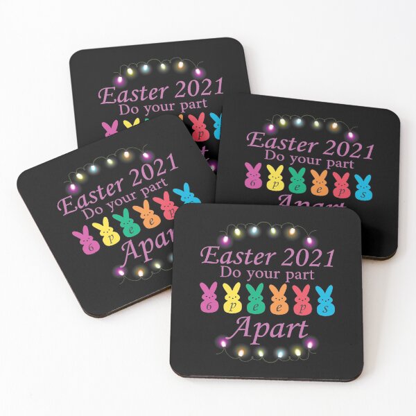 Item preview, Easter 2021! Do Your Part Six Peeps Apart! designed and sold by Elonshop.