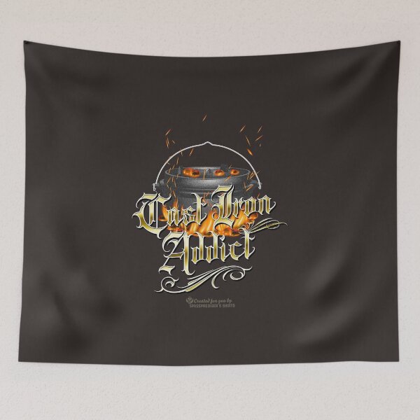 Item preview, Cast Iron Addict designed and sold by Spassprediger.