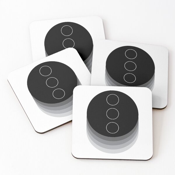 Item preview, black and white circles designed and sold by lelafand.