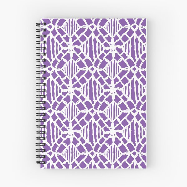 Item preview, Purple and White Crocheted Lace Pattern designed and sold by Susan Says.